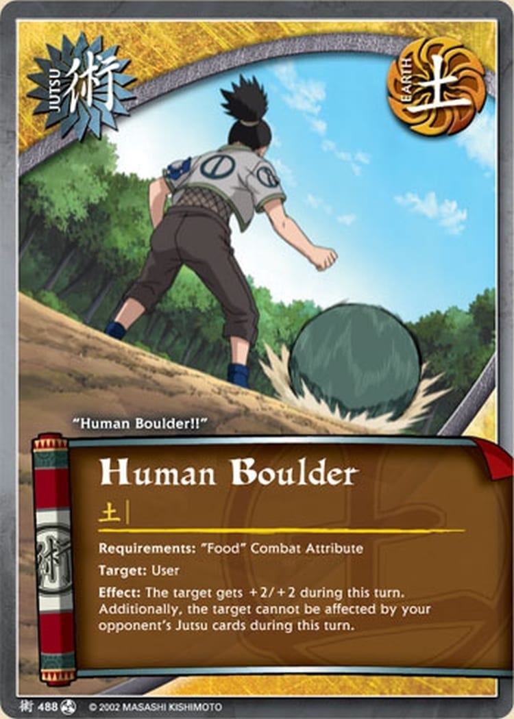 Human Boulder card artwork