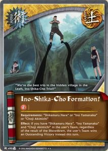 Ino-Shika-Cho Formation! card artwork