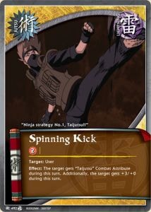 Spinning Kick card artwork