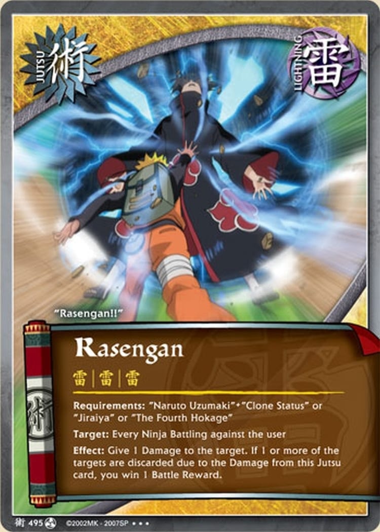 Rasengan card artwork