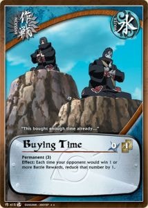 Buying Time card artwork