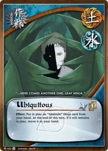 Ubiquitous card artwork