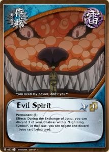 Evil Spirit card artwork