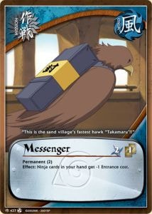 Messenger card artwork