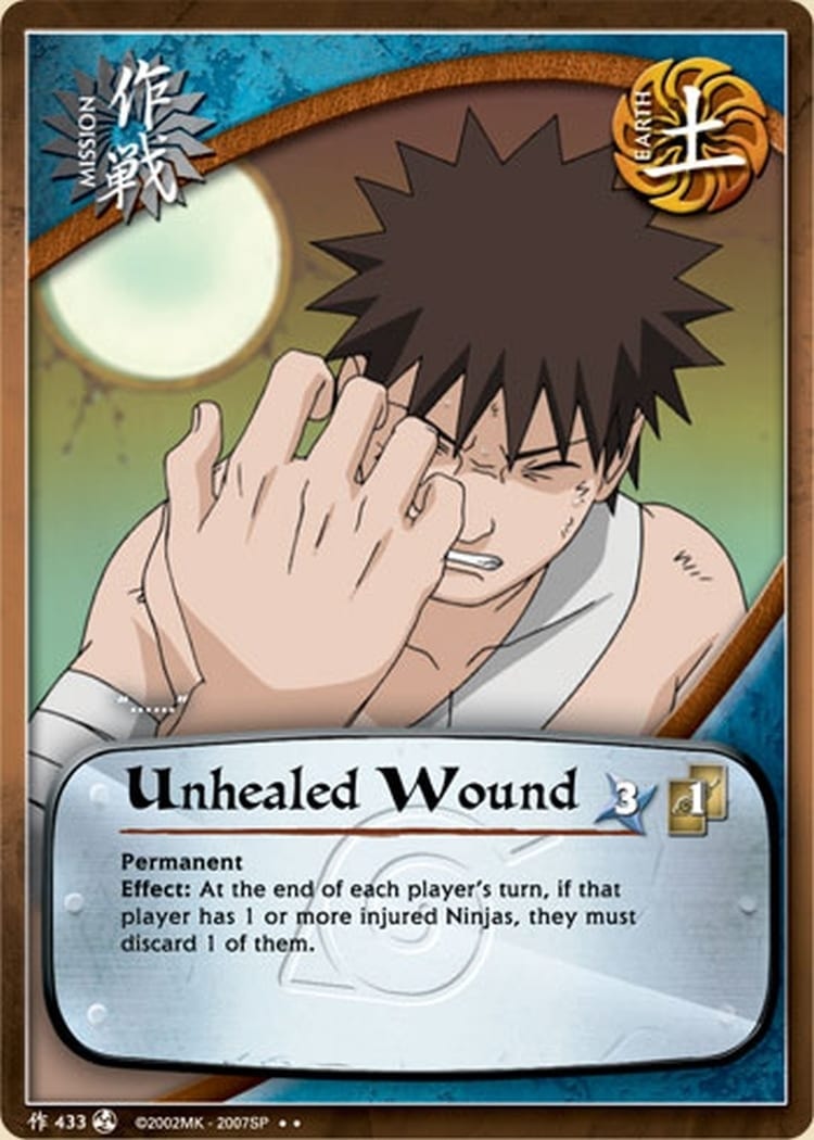 Unhealed Wound card artwork