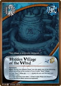 Hidden Village of the Wind card artwork