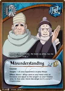 Misunderstanding card artwork