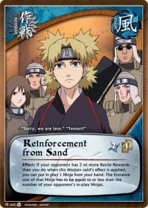 Reinforcement from Sand card artwork