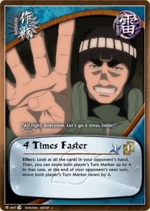 4 Times Faster card artwork