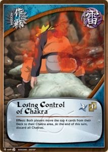 Losing Control of Chakra card artwork