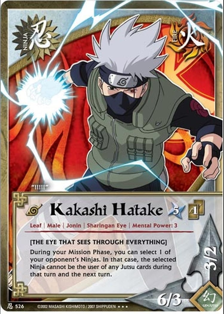 Kakashi Hatake card artwork