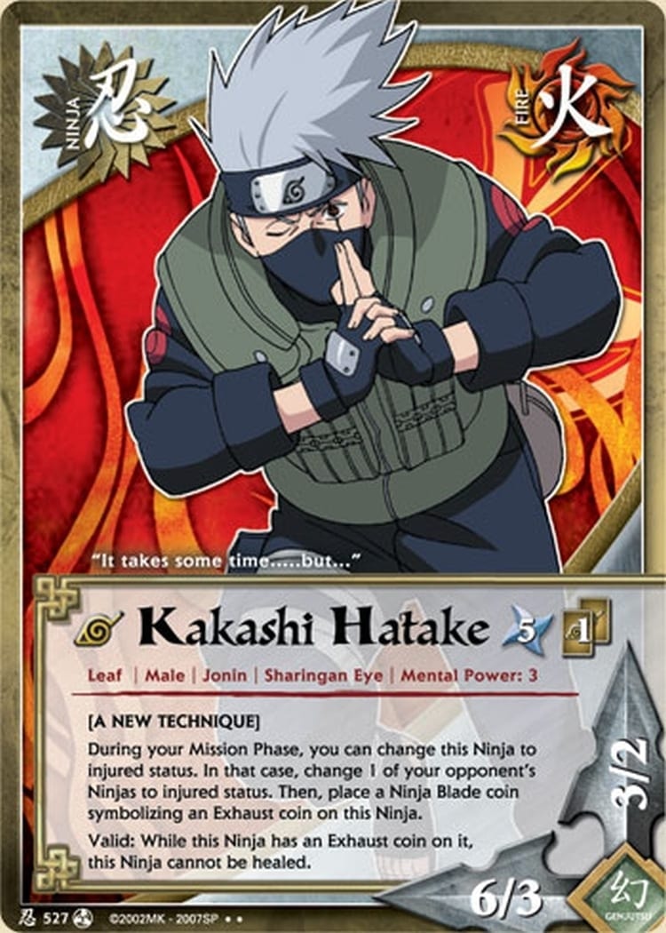Kakashi Hatake card artwork