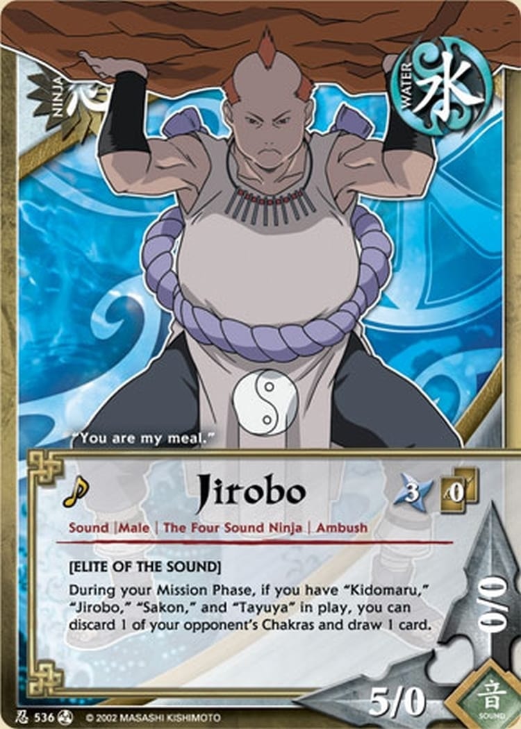 Jirobo card artwork