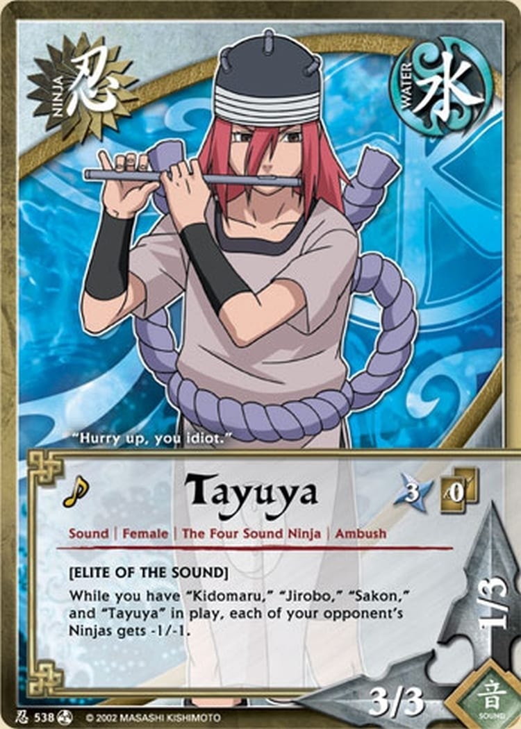 Tayuya card artwork