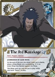 The 3rd Kazekage card artwork