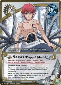 Sasori (Puppet Mode) card artwork