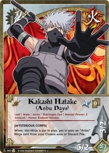 Kakashi Hatake (Anbu Days) card artwork