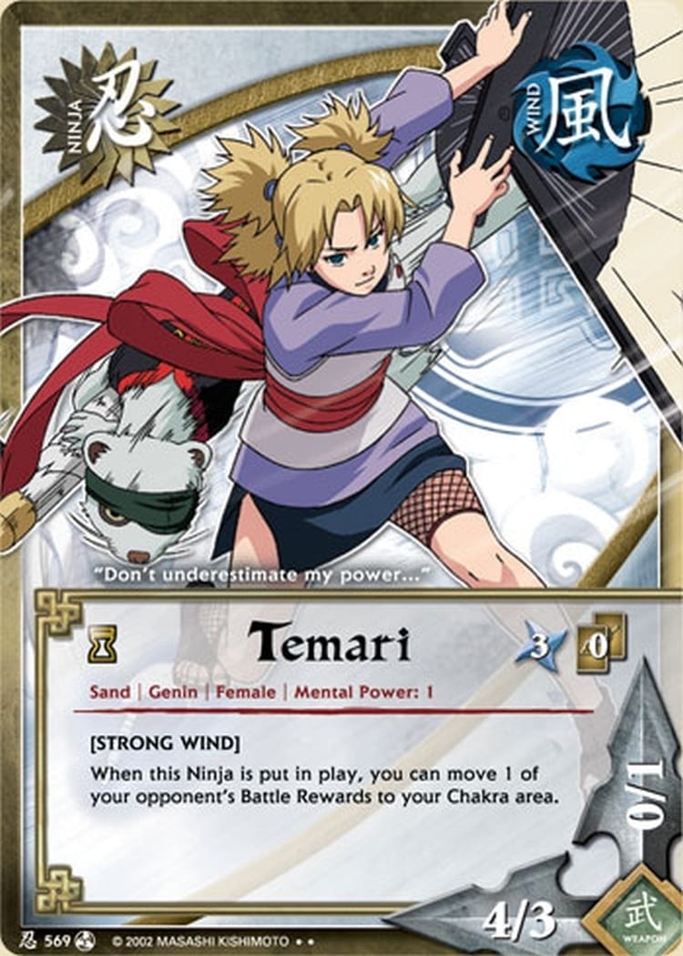 Temari card artwork