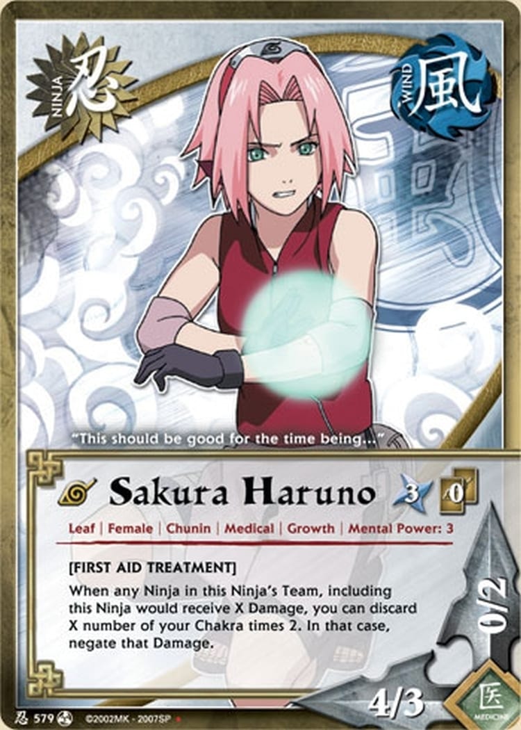 Sakura Haruno card artwork