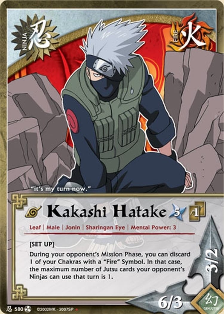 Kakashi Hatake card artwork