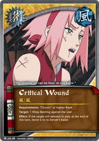 Critcial Wound card artwork