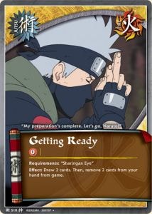 Getting Ready card artwork