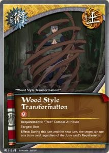 Wood Style Transformation card artwork