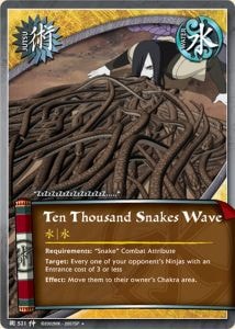 Ten Thousand Snakes Wave card artwork