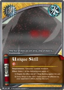Unique Skill card artwork