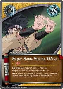 Super Sonic Slicing Wave card artwork