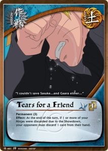 Tears for a Friend card artwork