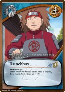 Lunchbox card artwork