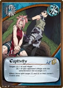Captivity card artwork