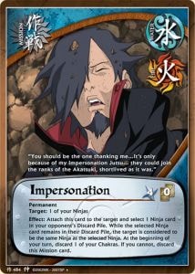 Impersonation card artwork