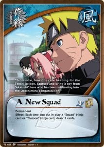A New Squad card artwork