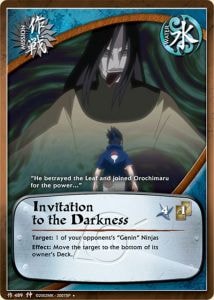 Invitation to the Darkness card artwork