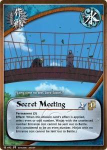 Secret Meeting card artwork