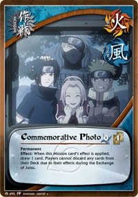 Commermorative Photo card artwork