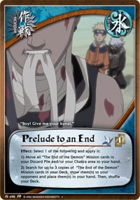 Prelude to an End card artwork