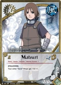 Matsuri card artwork