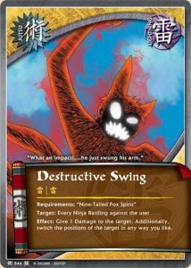 Destructive Swing card artwork