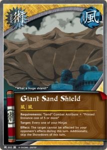 Giant Sand Shield card artwork