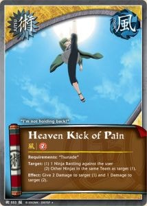 Heaven Kick of Pain card artwork