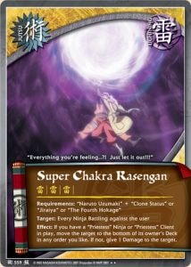 Super Chakra Rasengan card artwork