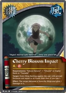 Cherry Blossom Impact card artwork
