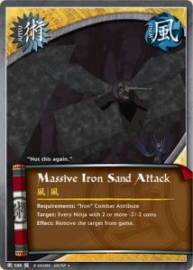 Massive Iron Sand Attack card artwork