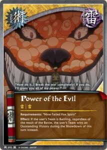 Power of the Evil card artwork