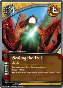 Sealing the Evil card artwork