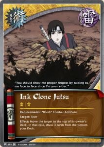 Ink Clone Jutsu card artwork