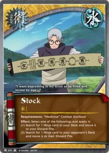 Stock card artwork